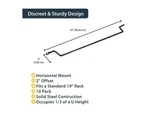 Startech Cmlb102 Startech.com Cable Lacing Bar - 10 Pack 75 Degrees 2 In Off. Fixed Price $72.99.