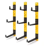 12 In. X 36 Steel Cantilever Storage Rack System In Black/yellow (3-pack). Fixed Price $117.98.