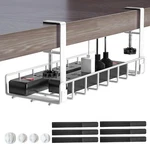 Under Desk Cable Management Tray, Xpatee Upgraded Wire No Drill No.... Fixed Price $23.73.