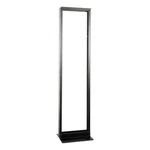 Hubbell Server Equipment Relay Rack Black Aluminum 96"x23" 51ru Hpw96rr23. Fixed Price $854.99.