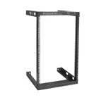 Riveco 18u 19 Wall Mount Server Rack 17.7 Depth Open Frame Network Av. Fixed Price $44.99.