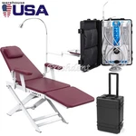 Portable Dental Delivery Unit Strong Syringe Suction Air Compressor 4hole /chair. Fixed Price $280.79.