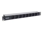 Intellinet 714037 1u Horizontal Aluminum Black 8 Socket(s) Ac Type F. Fixed Price $35.96.