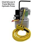 Chief Ez Liner Ii Frame Machine Hydraulic Pump - 5 Ton Pull Power. Fixed Price $4475.00.