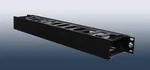 1u Horizontal Rack Mount Cable Management Unit With Panel Plastic 19" Mo.... Fixed Price $30.34.