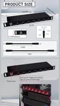 Geeekpi Dc Pdu Lite 7-ch 0.5u Rack-mount Power Distribution Unit For Deskpi.... Fixed Price $34.95.