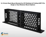 1u 19-inch Rack Mount Bracket For Hp Elitedesk & Prodesk Mff Pcs Single/dual. Fixed Price $39.99.