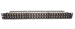 Vertical Cable Cat6a 48-port Stp Patch Panel Rack Mount Network Distribution. Fixed Price $150.00.