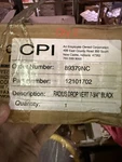 Cpi Radius Drop Vert 7-3/4" Black Bracket Part 12101702 Mpn. Fixed Price $35.00.