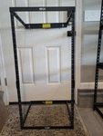 Tripplite Srwo8u22 Wall Mount 2 Post Open Frame Rack 18" Deep Expands 8u/12u/22u. Fixed Price $119.00.