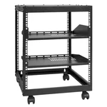 12u 4 Post Open Frame Server Rack Network Enclosure 23''-40'' Adjustable. Fixed Price $71.99.