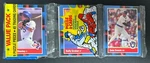 1988 Donruss Baseball Card Rack Pack Mike Stanley Kelly Gruber Dale Sveum. Fixed Price $60.35.