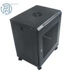 12u Server Rack Enclosure Maximum Depth 15.5" Wall Mount Iron Mesh With Locks. Fixed Price $118.96.