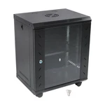 Wall Mount Server Rack 15.5" Deep Locking Glass Door & Panels 12u. Fixed Price $90.79.
