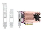 Qnap Qm2 Card M.2 Pcie Low Profile Pci 3.0 Rj-45 Silver Qm2-2p10g1tb. Fixed Price $355.59.
