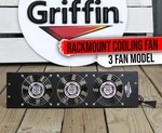 Studio Rackmount Cooling Fan - 3u Exhaust Rack Equipment Gear Server Dj Pa Amp. Fixed Price $49.00.