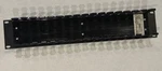 Hellermanntyton - Wmb1 Horiz. Wire Mgr Sgl-sided 2u 3x3in Blck (1 Ea). Fixed Price $30.00.