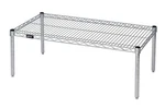 Quantum Storage Systems - 244814pc Shelf Platform Rack Chrome 24in. Fixed Price $217.51.