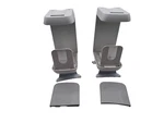 Lot Of 2 Humanscale Cpu200w Cpu Holders- Silver/white. Fixed Price $99.98.