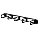 Navepoint 1u Horizontal Cable Management Panel With 5 Plastic Rings,. Fixed Price $32.02.