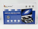 Simple Trending New 2 Tier Monitor Stand Riser Computer Desk Organizer W/ Drawer. Fixed Price $29.97.