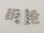 *box Of 9* Rittal Dk7097.000 Cabinet Cable Clamp. Fixed Price $5.00.