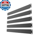 Qiaoyoubang 5 Pack Of 1u Blank Panel - Metal Rack Mount Filler For 19in. Fixed Price $50.01.