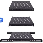 1u 19-inch Fixed 4-post Rack Mount Server Shelf With Adjustable Depth From 18.... Fixed Price $65.00.