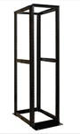 4 Post Flexible Depth 19" 42 Ru Server Rack Vr5-421. Fixed Price $385.00.