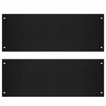 2 Rack Panels 4 Space Blank Solid Metal For Cases. Fixed Price $103.98.