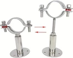 Qwork 2" Wall Mount Ceiling Pipe Support, 1 Pack 51mm,. Fixed Price $32.33.