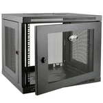 Tripplite Srw9udp 9u Wall Mount Rack Enclosure Black 200lb Cap. Fixed Price $710.21.