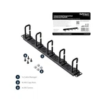 *new* Startech Cablmanagerh - 1u 19" Horizontal Cable Management Panel D-ring. Fixed Price $32.39.