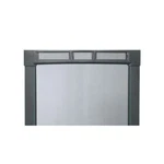 *** Middle Atlantic Pfd-38a - 38 Ru Plexi Front Door Racks. Curved. Fixed Price $319.99.