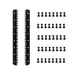 8u Rack Rails With M6 Mount Screws And Cage Nuts Set For Diy Server .... Fixed Price $29.02.