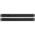 2 Pack Brush Cable Manager 1u 19 Inch Rack Mount Management Panel. Fixed Price $30.31.