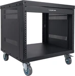 8u Universal Steel Rack With Locking Casters & Vented Side Panels. Fixed Price $233.99.
