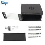 6u Wall Mount Network Server Rack, 15.5" Deep Glass Door Cabinet. Fixed Price $80.98.
