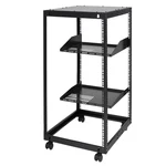 20u Open Frame Server Rack, Adjustable Depth 23"-40", Free Standing/wall Mount. Fixed Price $166.99.