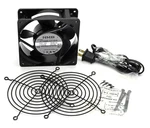 Middle Atlantic Qfan 4-1/2" Quiet Fan With Guard, Nmb 4715ms-12t-b10. Fixed Price $16.15.
