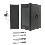 Lablt 6u Network Server Cabinet Rack Wall Mount Maximum Depth 15.5" With Locks. Fixed Price $80.11.