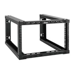 Tecmojo 6u Fixed Wall Mount Network Rack 15.8inch Depth Open Frame For Server.... Fixed Price $99.73.