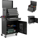 Tool Chest, 5 Drawers Rolling Cabinet With Detachable Top Toolbox, Universa. Fixed Price $267.05.