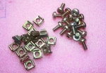 Rackmount M6 Cage Nuts And Rack Screws (clip Nuts, Mount Nuts) 16 Pack. Fixed Price $14.49.