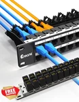 Enmane 1u 48 Port Cat6 Rj45 Patch Panel Utp Rackmount Cable Mgmt. Fixed Price $110.99.