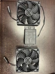 Middle Atlantic Fc-dc Essex Thermostatic Fan Control & Fans. Fixed Price $150.00.