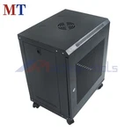 12u Server Rack With Locking Door, 15.5" Depth, Wall Mount Design. Fixed Price $116.27.