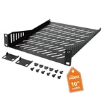 Tecmojo 1u Rack Mount Shelf For 10" Server Rack, 7.87" Deep Vented Cantilever.... Fixed Price $28.56.