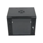 9u Wall Mount Server Rack 15.5" Deep Locking Glass Door & Side Panels. Fixed Price $79.63.