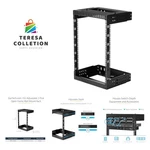 Com 2-post 15u Heavy-duty Wall Mount Network Rack, 19" Open Frame Server Rack.... Fixed Price $273.99.